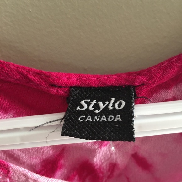 Colorful Sleeveless Tie-Dye Tank Top - Picture 3 of 3